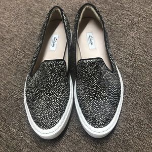 Clarks Slip On Sneakers size 9.5
